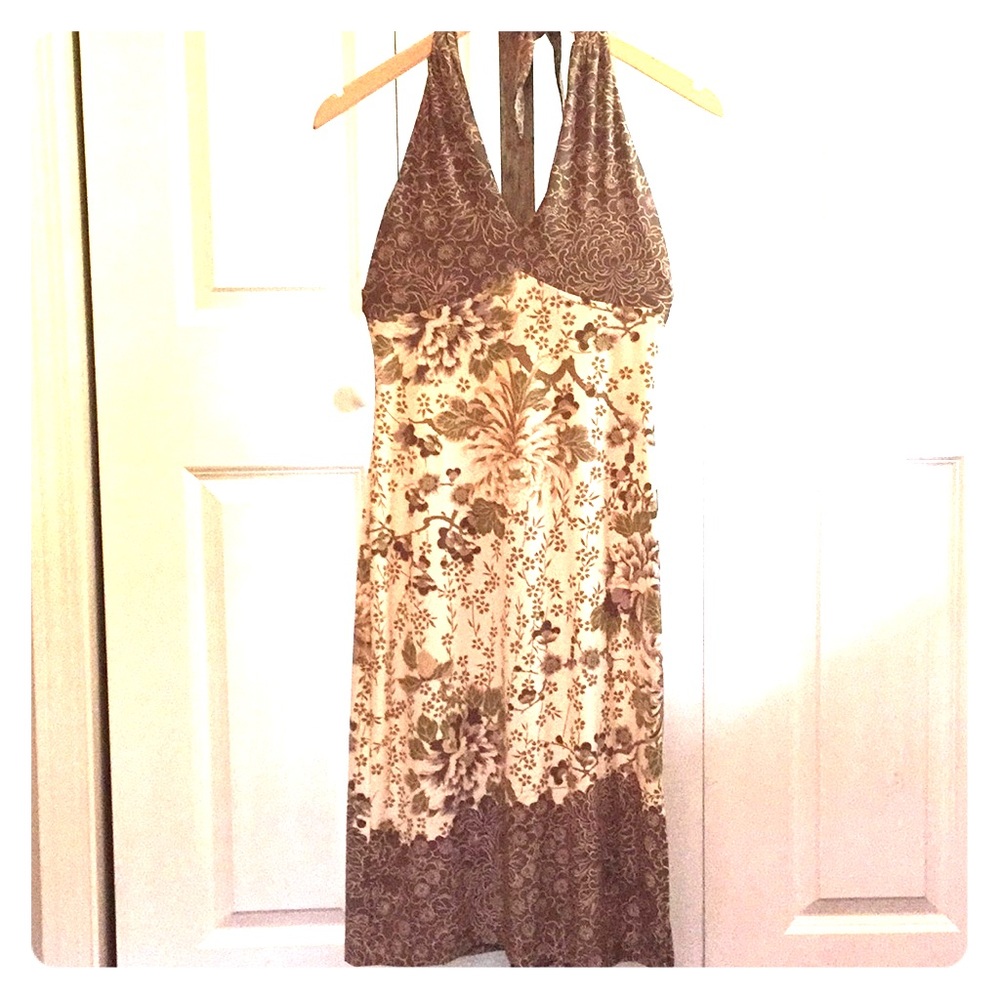 BCBGMaxAzria halter sundress